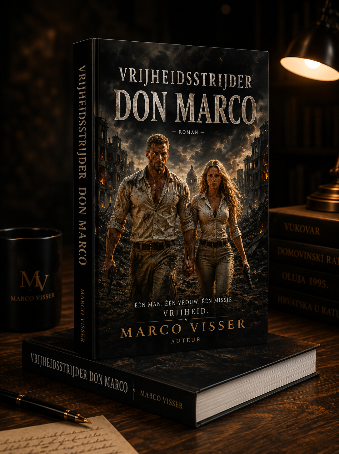 Cover van Vrijheidsstrijder Don Marco van Marco Visser