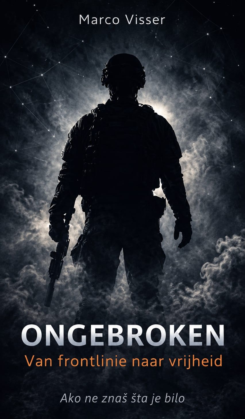Boekcover Ongebroken - Van frontlinie naar vrijheid, Marco Visser